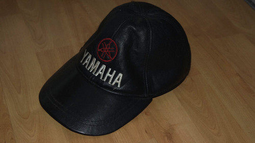 Leder cap yamaha motorrad - leder,