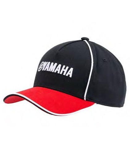 Yamaha rot schwarze cap für - rot-schwarze,